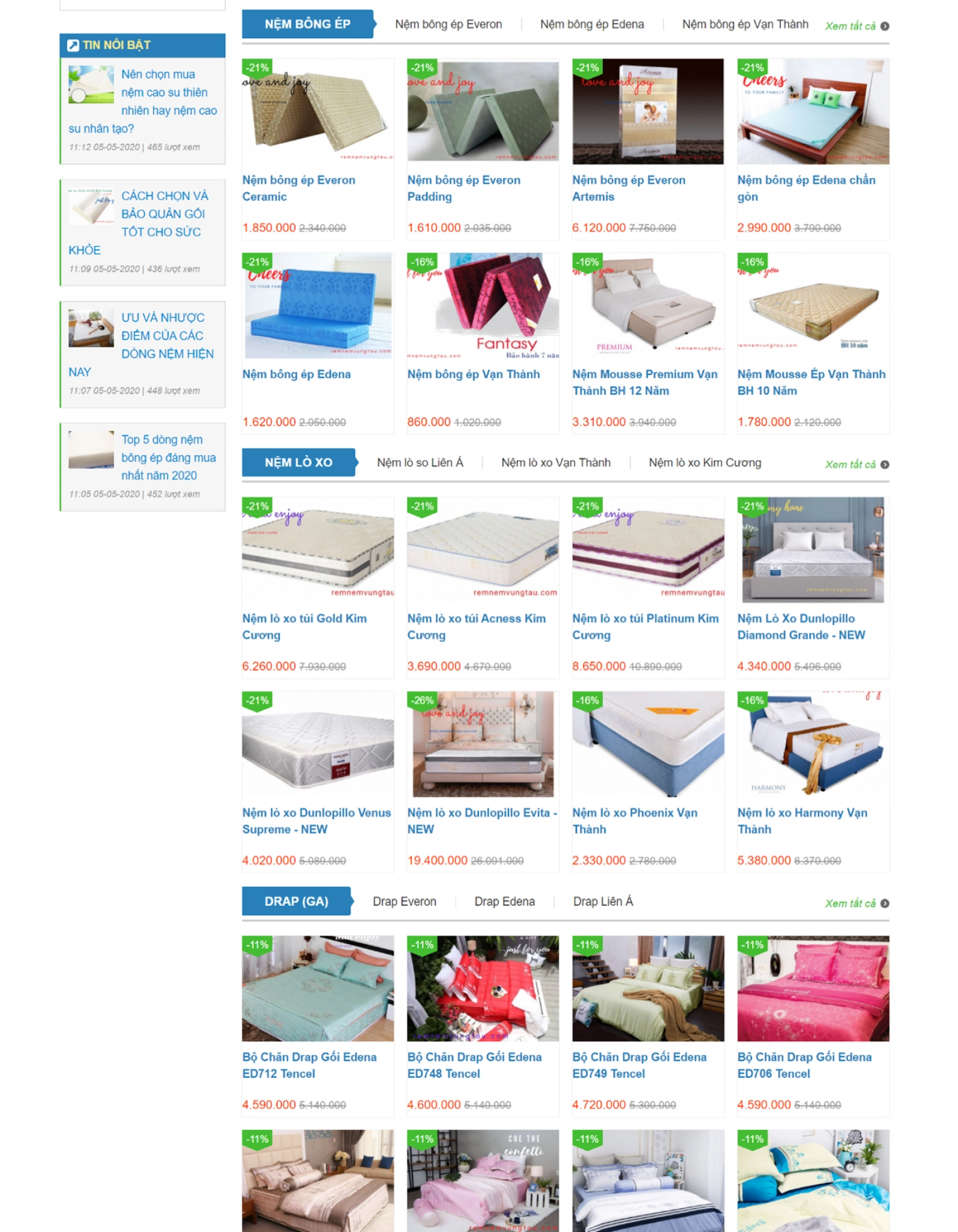 Rèm Nệm Vũng Tàu