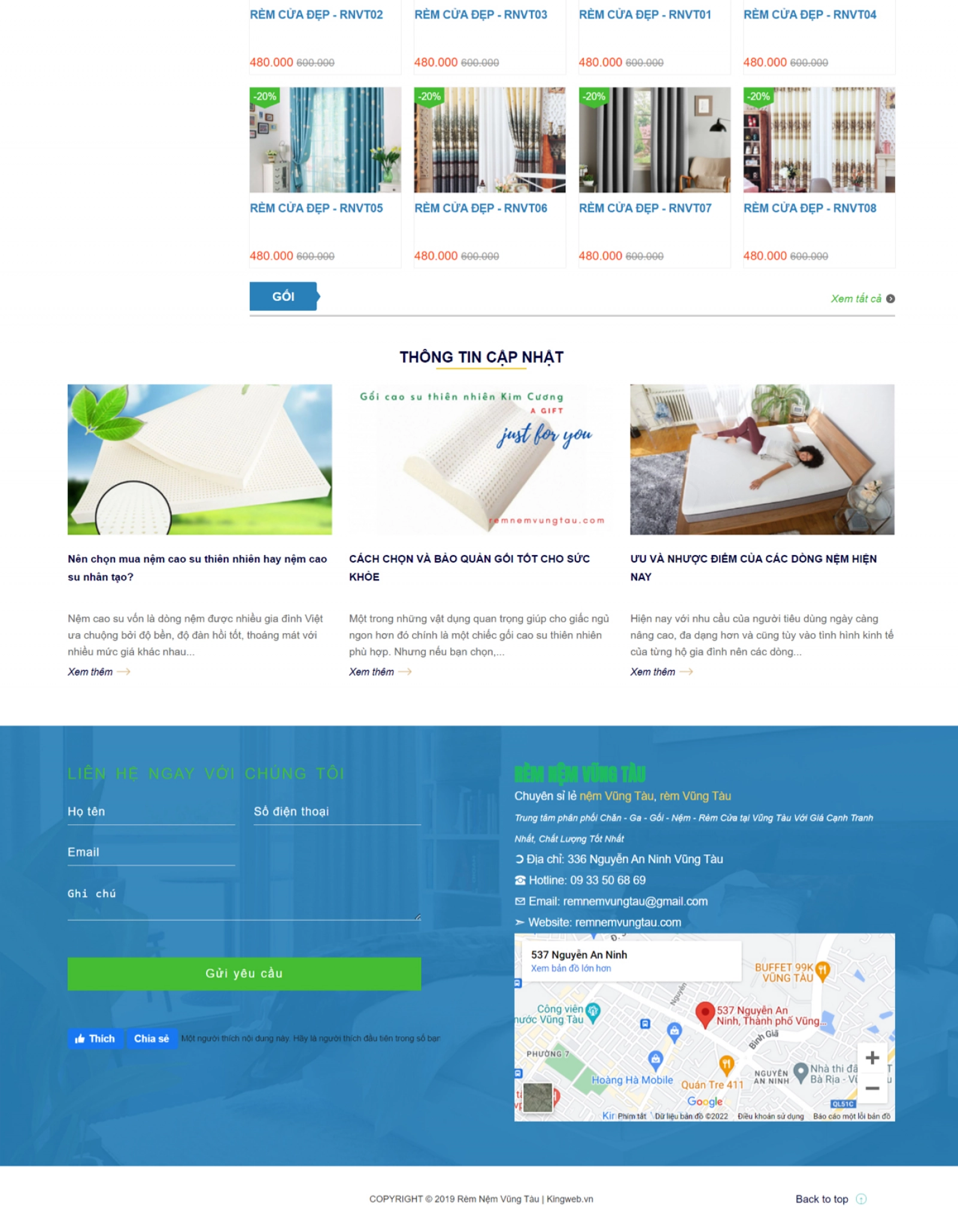 Rèm Nệm Vũng Tàu